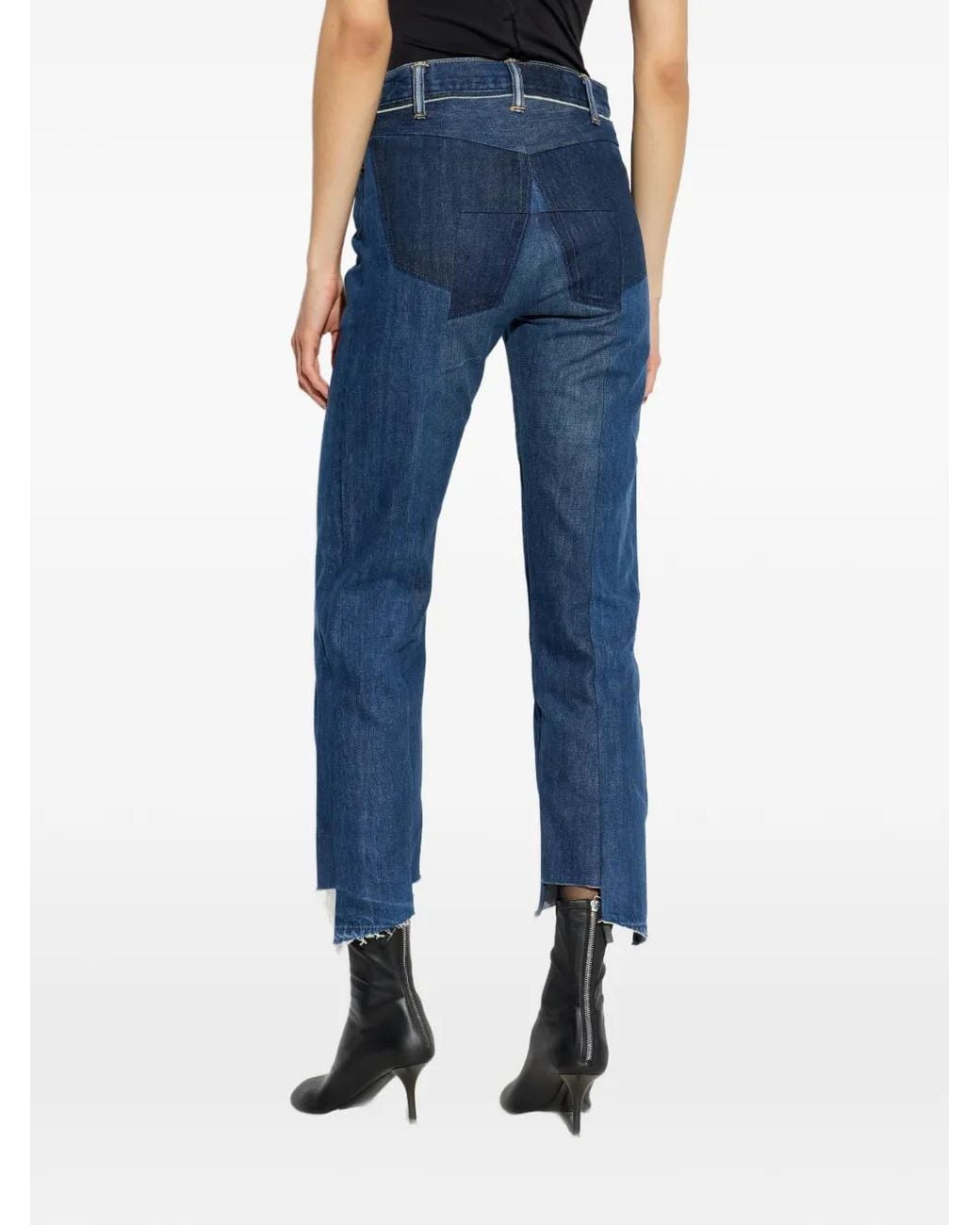 Vetements Blue Iconic Cut-Up Jeans