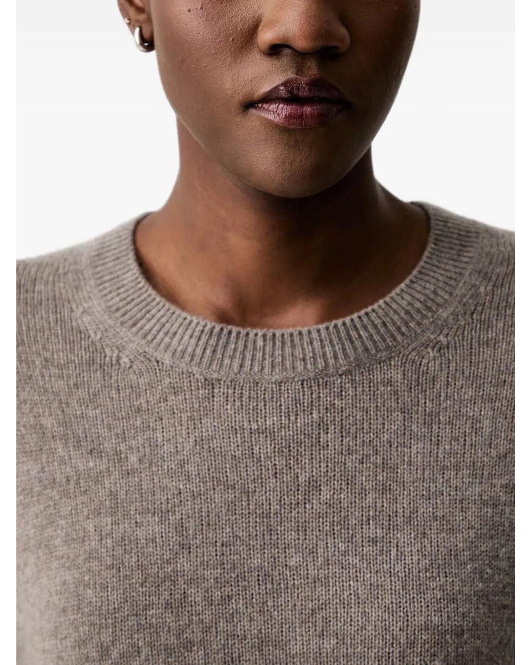 Marc O' Polo Gray Crew-Neck Long-Sleeve Sweater