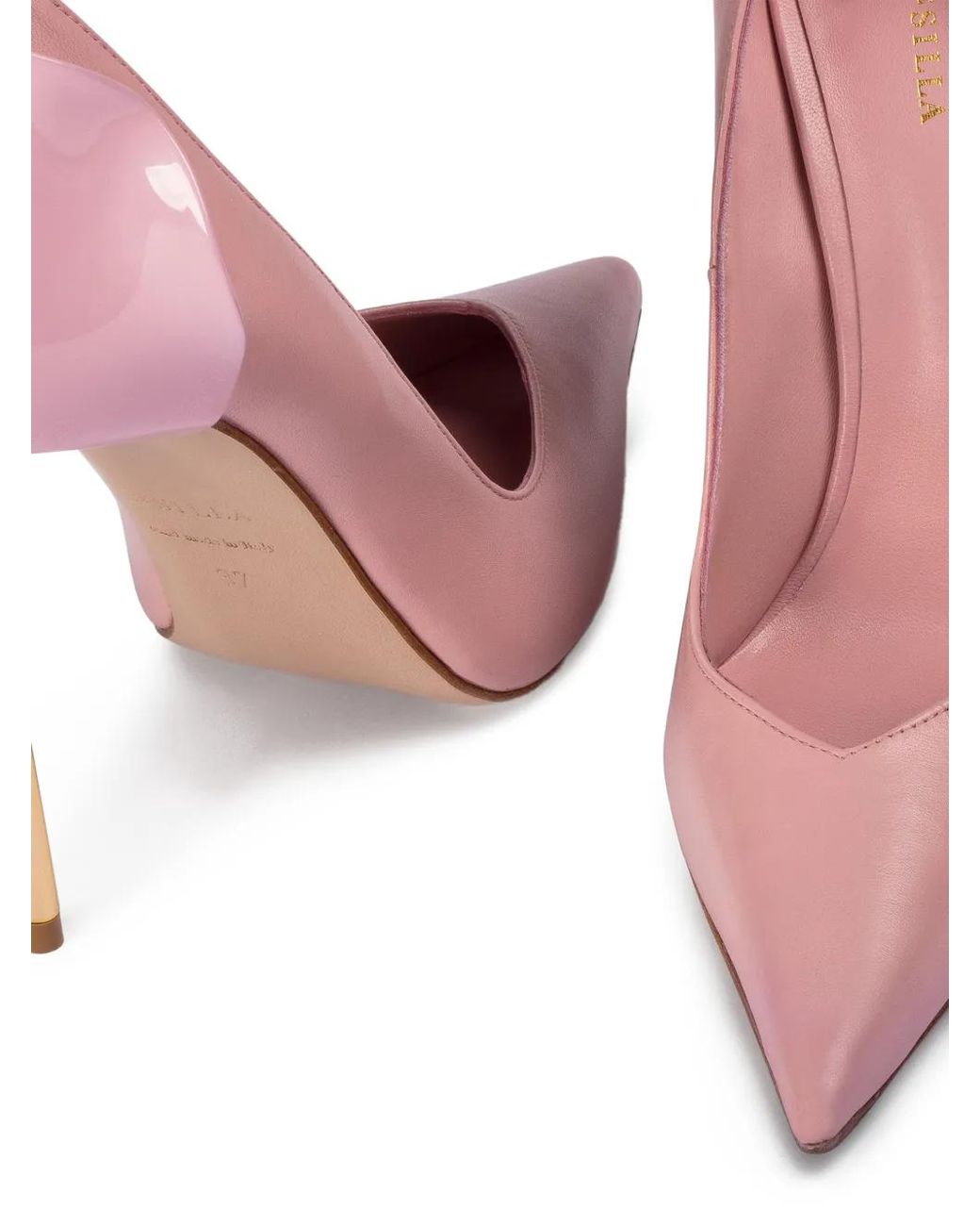Le Silla Pink Petalo Heeled Pumps