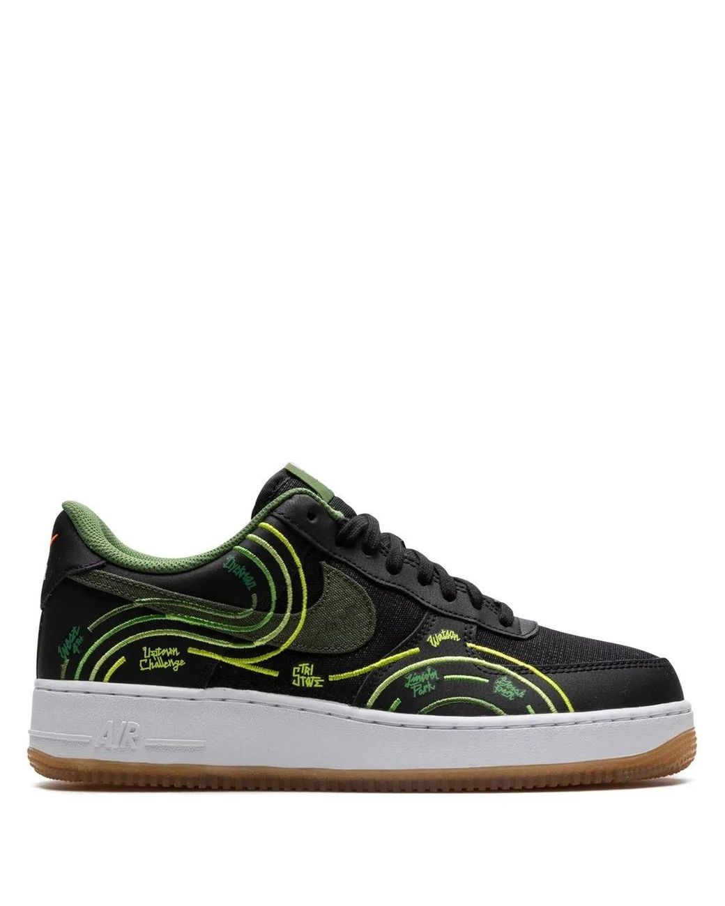 Nike Green Air Force 1 Lv8 "Ny Vs Ny" Sneakers