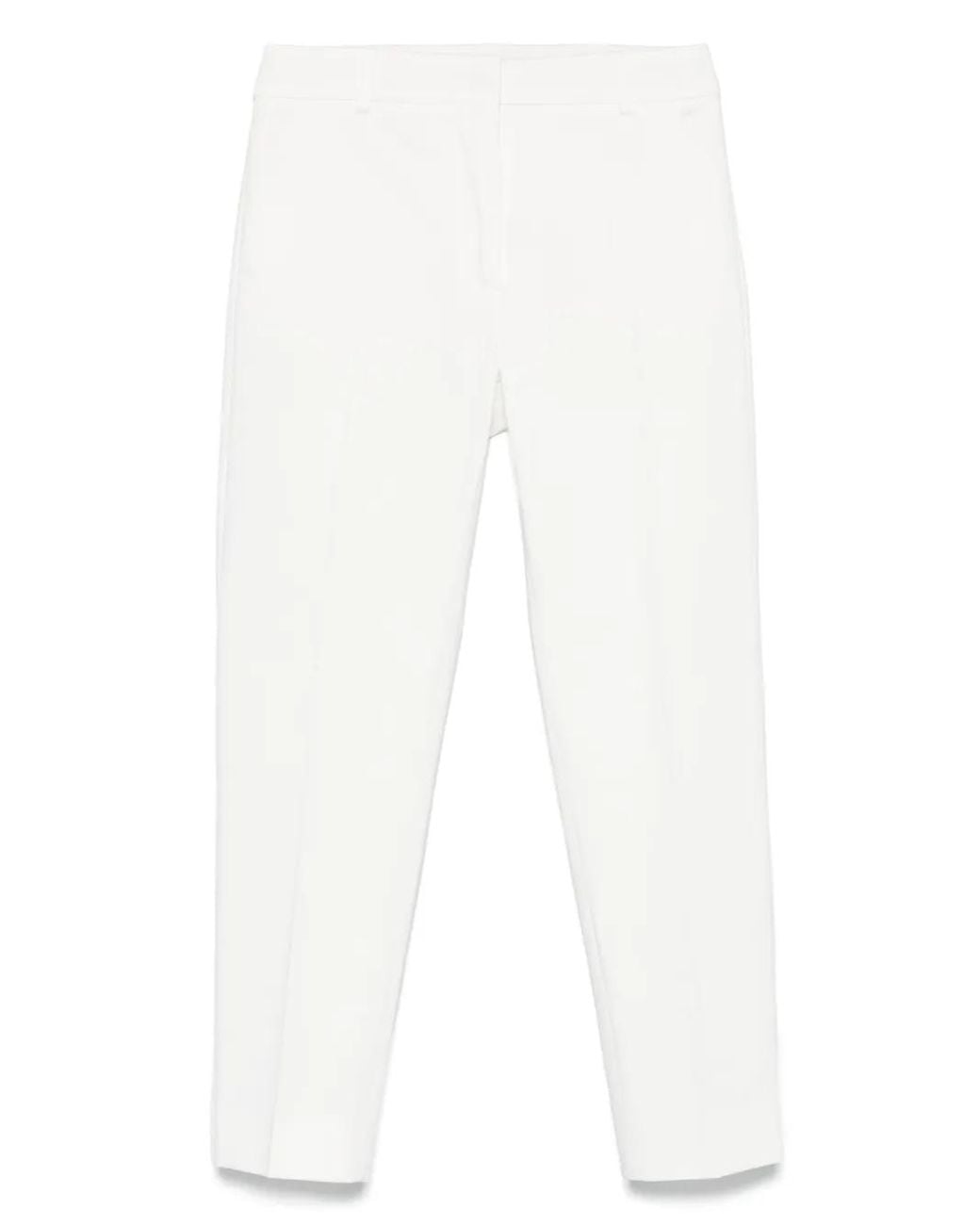 Max Mara White Cecco Trousers