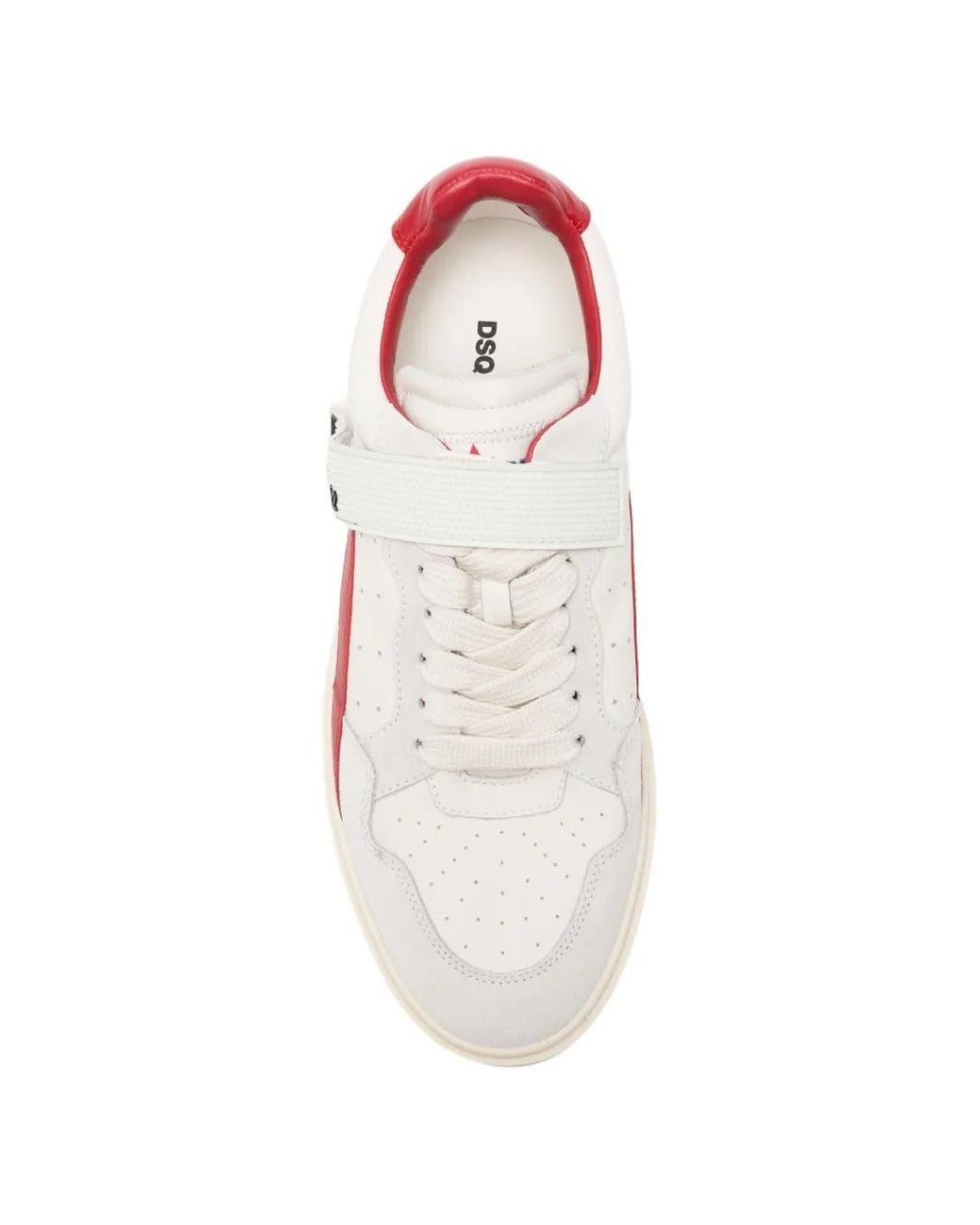DSquared² Pink Logo-Strap Panelled Sneakers for men
