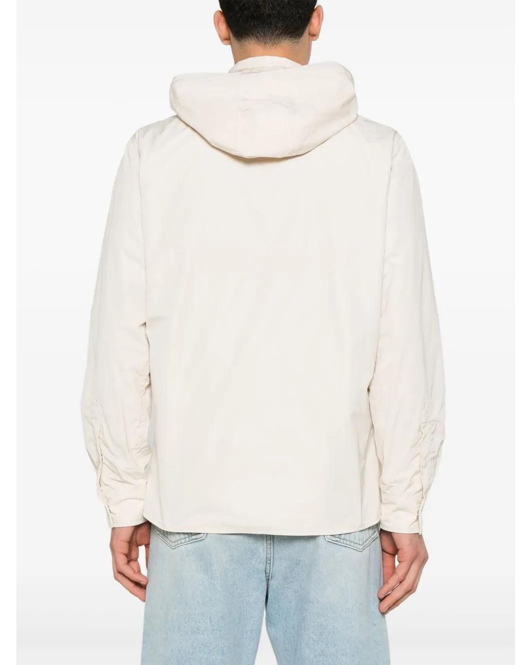 Aspesi Natural Hooded Jacket for men