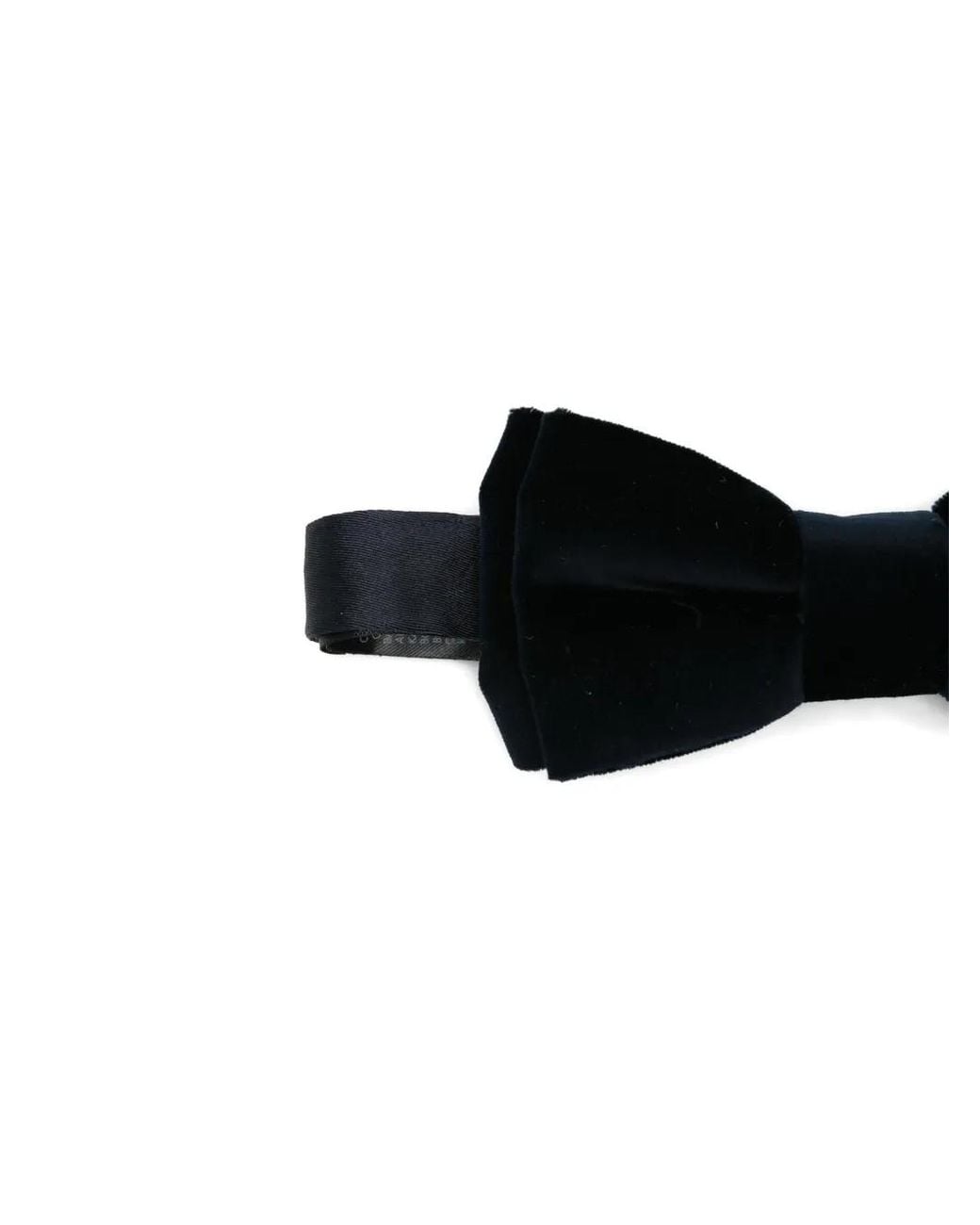Paul Smith White Velvet Bow Tie for men