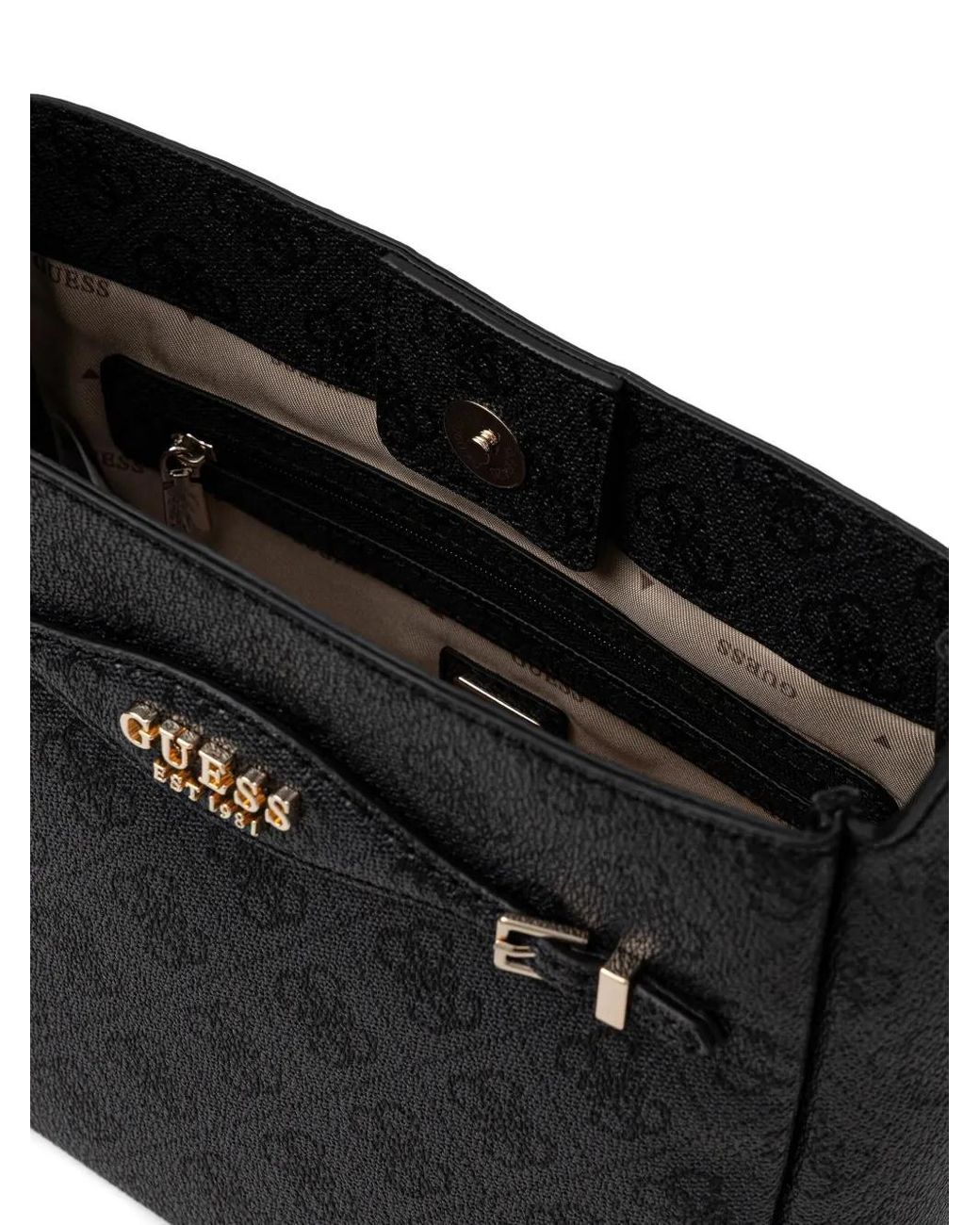 Guess Black Katya 4G Tote Bag
