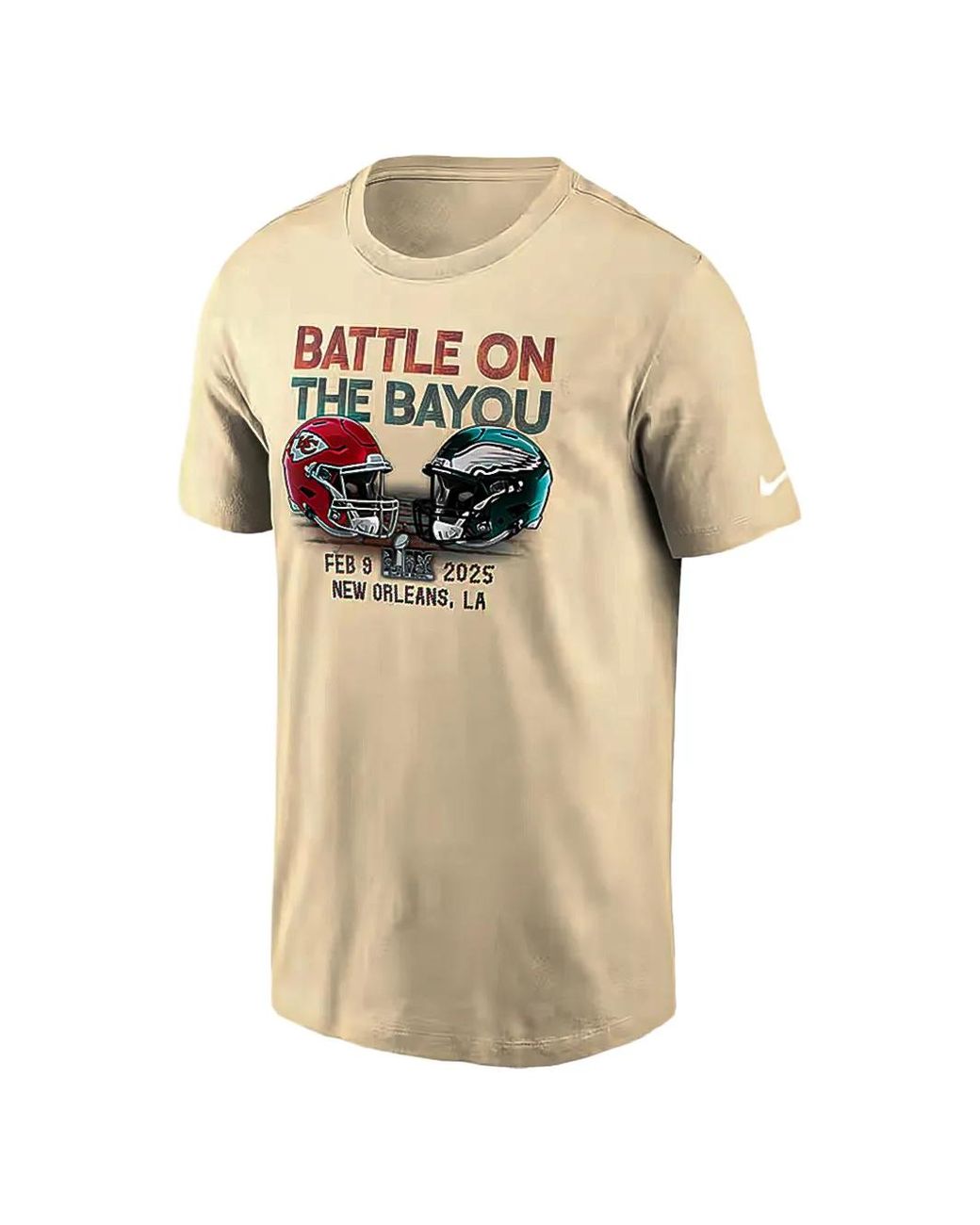 Nike White Battle On The Bayou T-Shirt for men