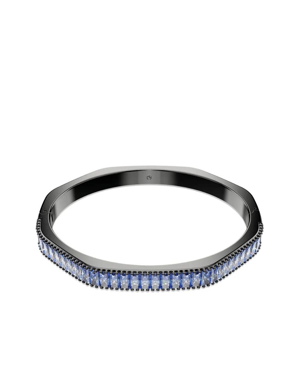 Swarovski Black Matrix Baguette-Setting Octagonal Bangle