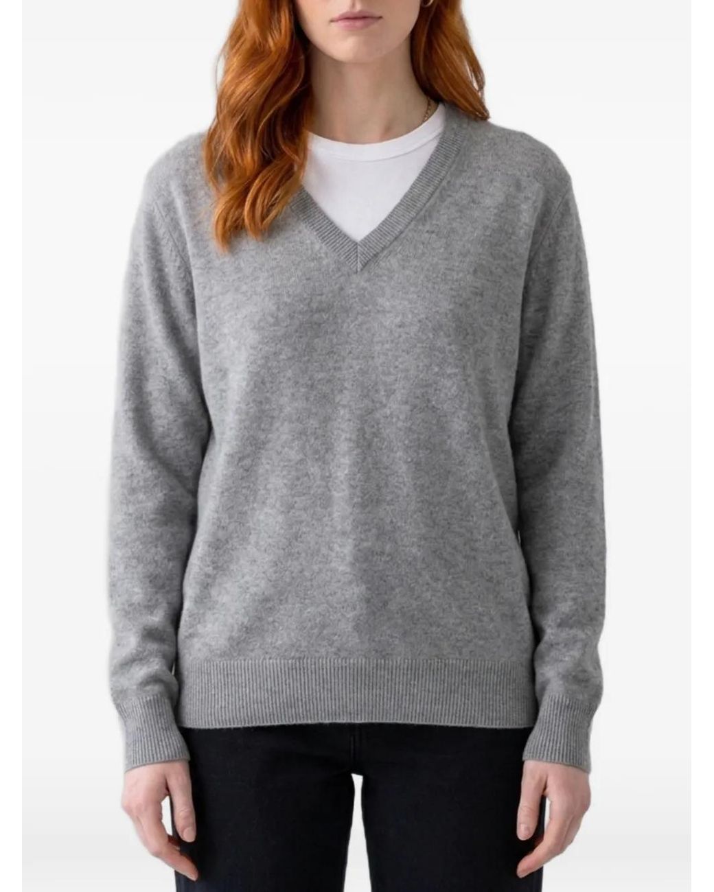 The Row Gray Phora Sweater