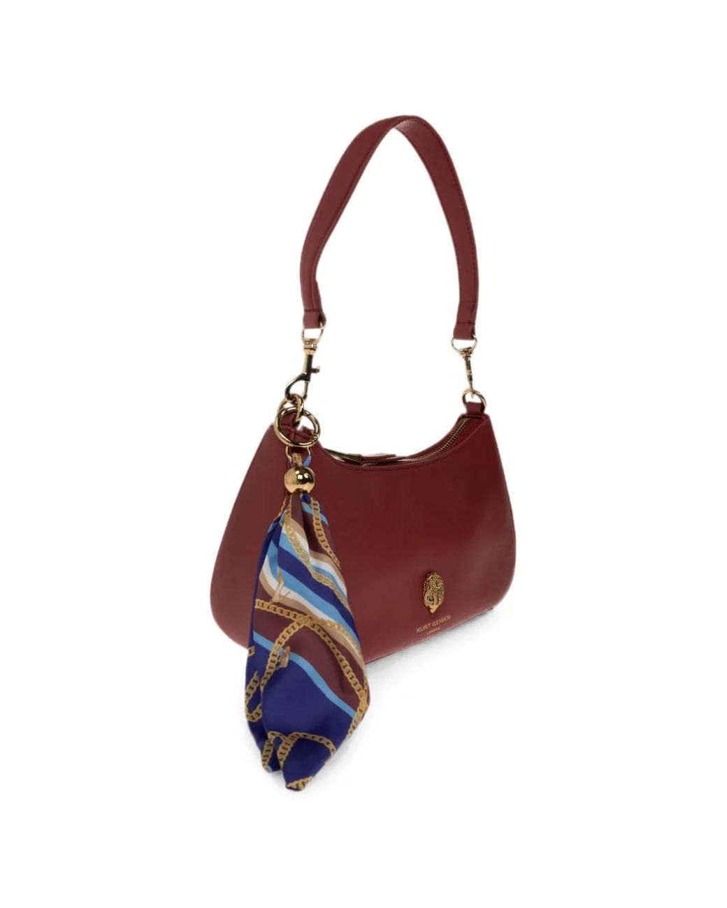 Kurt Geiger Purple Sloane Cross Body Bag