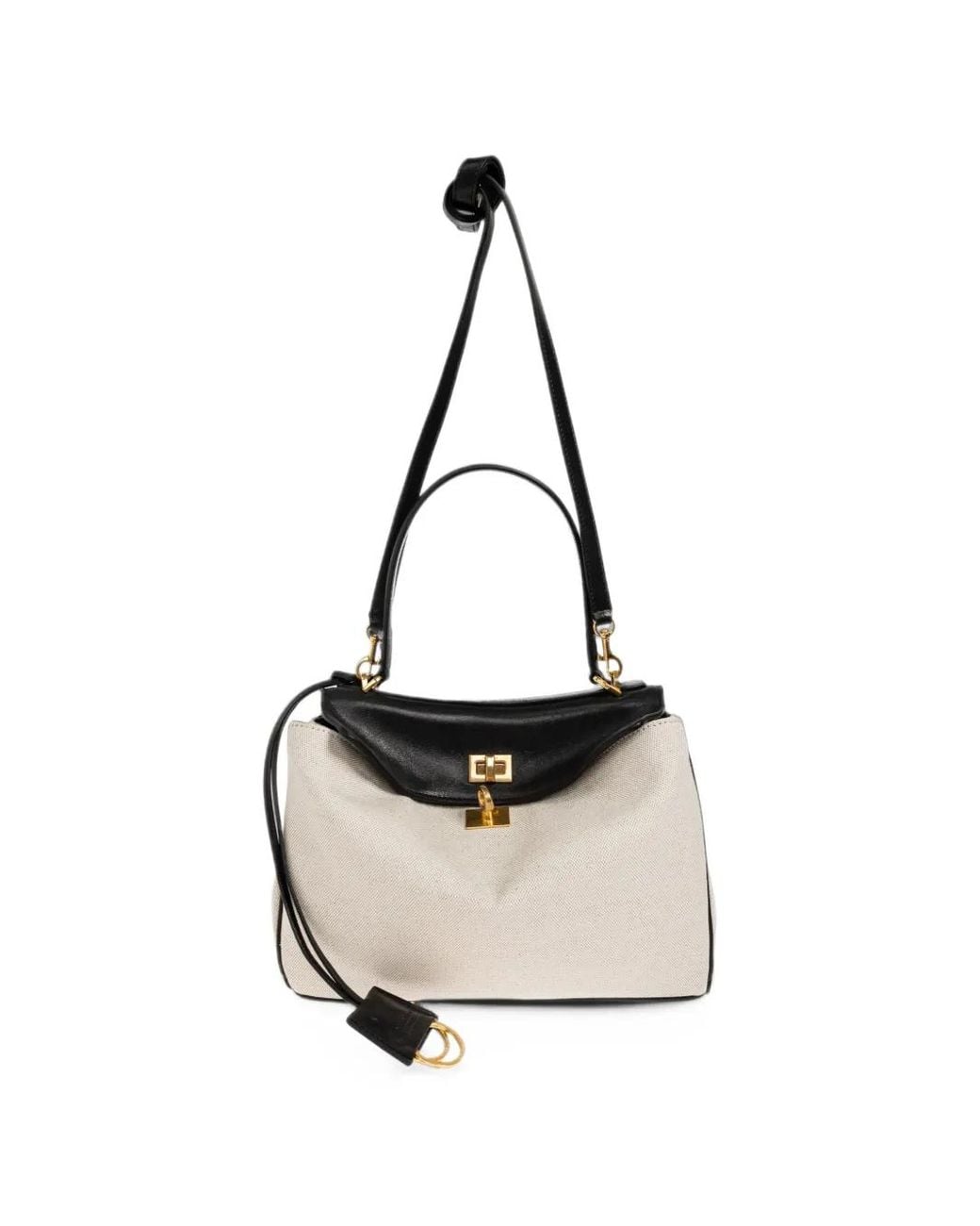 Balenciaga Natural Rodeo Handbag Small