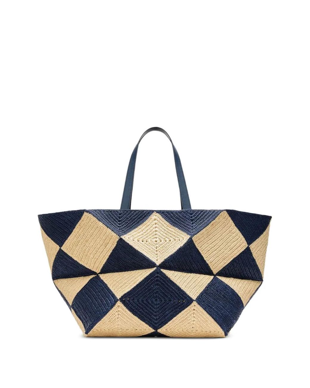 Loewe Blue Xxl Puzzle Fold Tote Bag