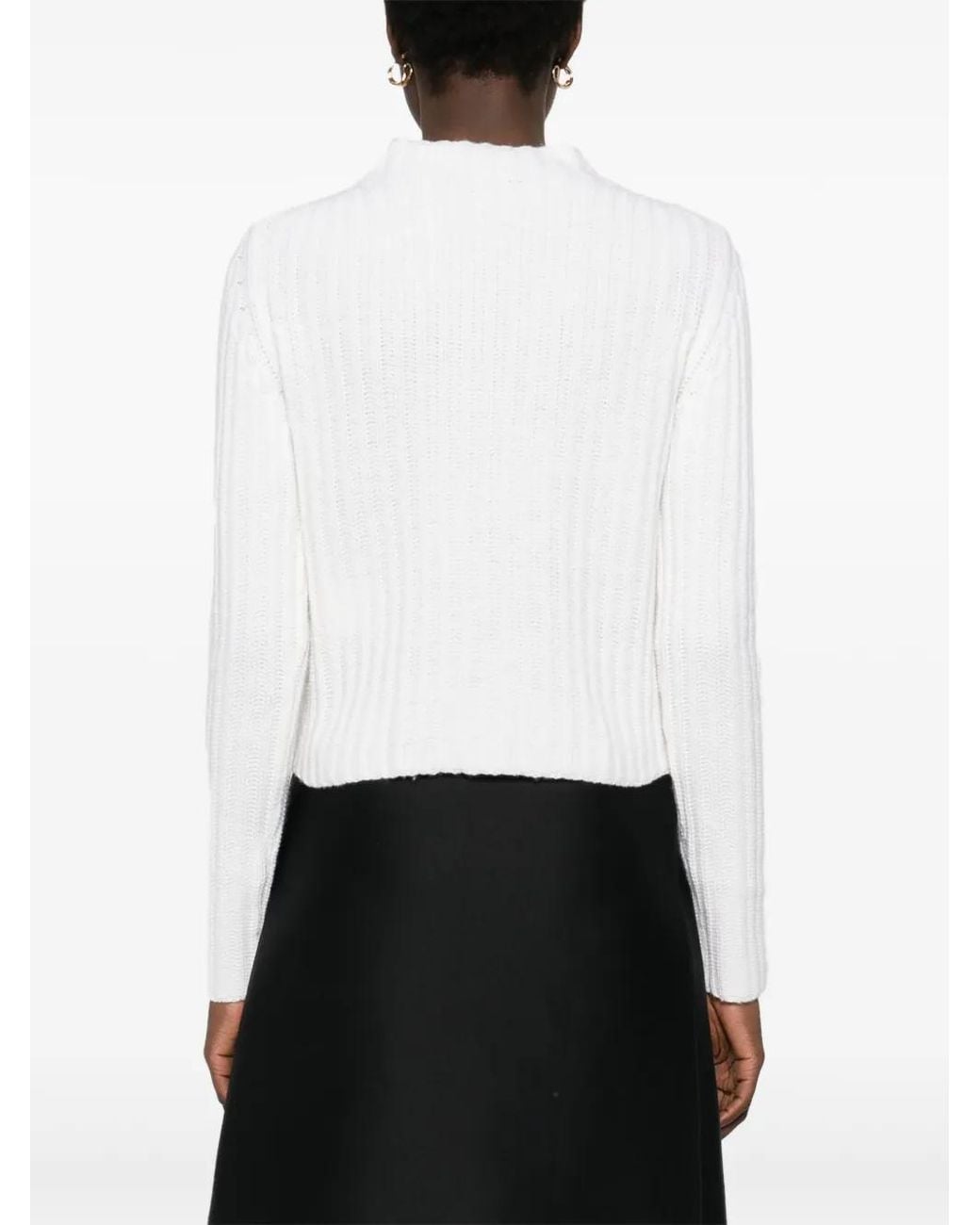 Max Mara White Aloha Sweater