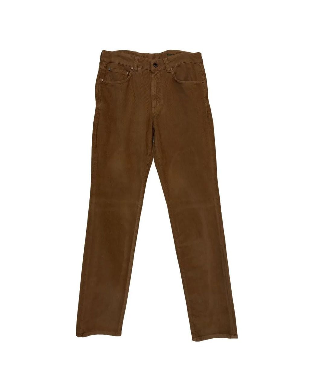 Boglioli Brown Fine-Wale Corduroy Jeans for men