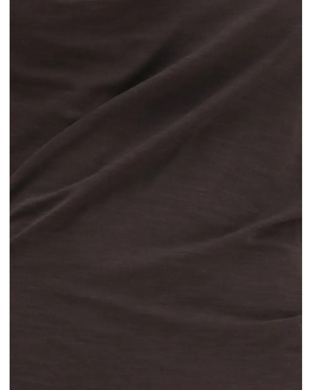 Brunello Cucinelli Black Techno Wool Jersey Dress With Draping And Monili