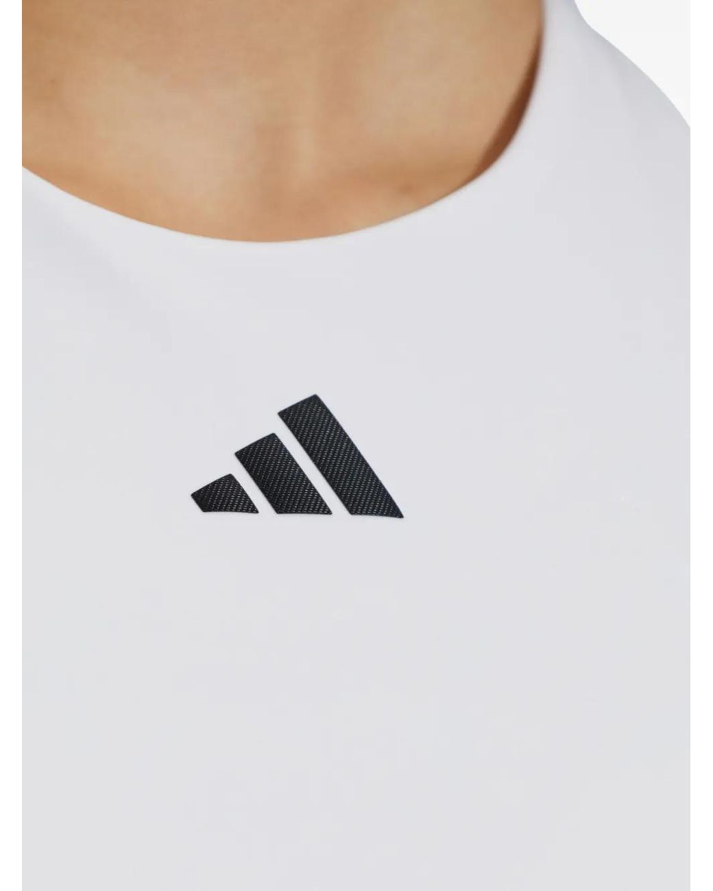 Adidas White Tennis Climacool Y-Tank Top