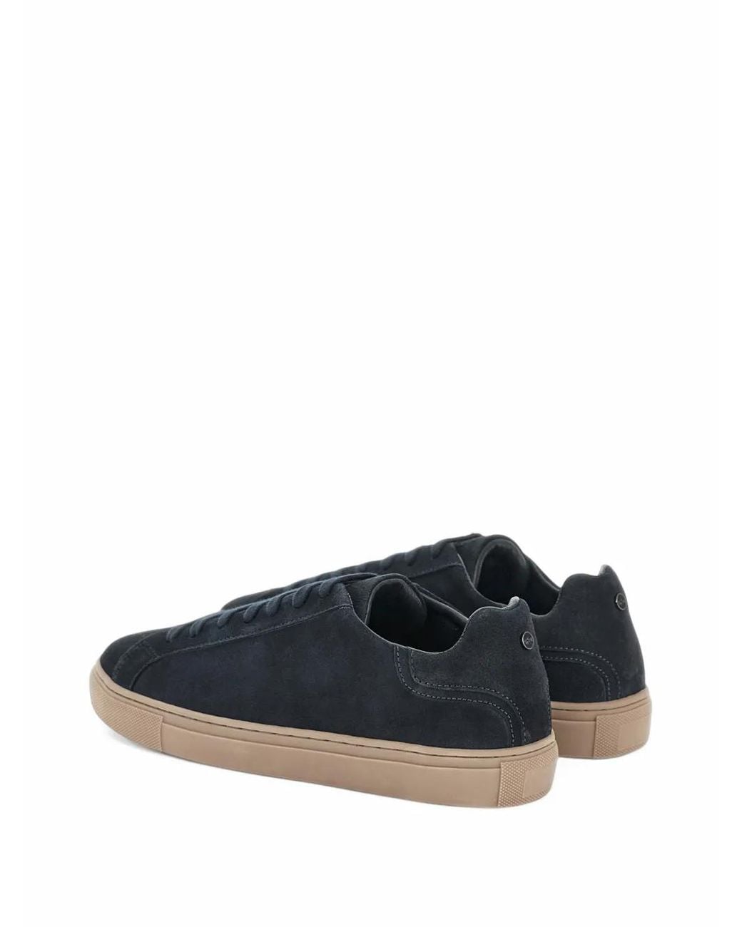 Paul & Shark Blue Suede Sneakers