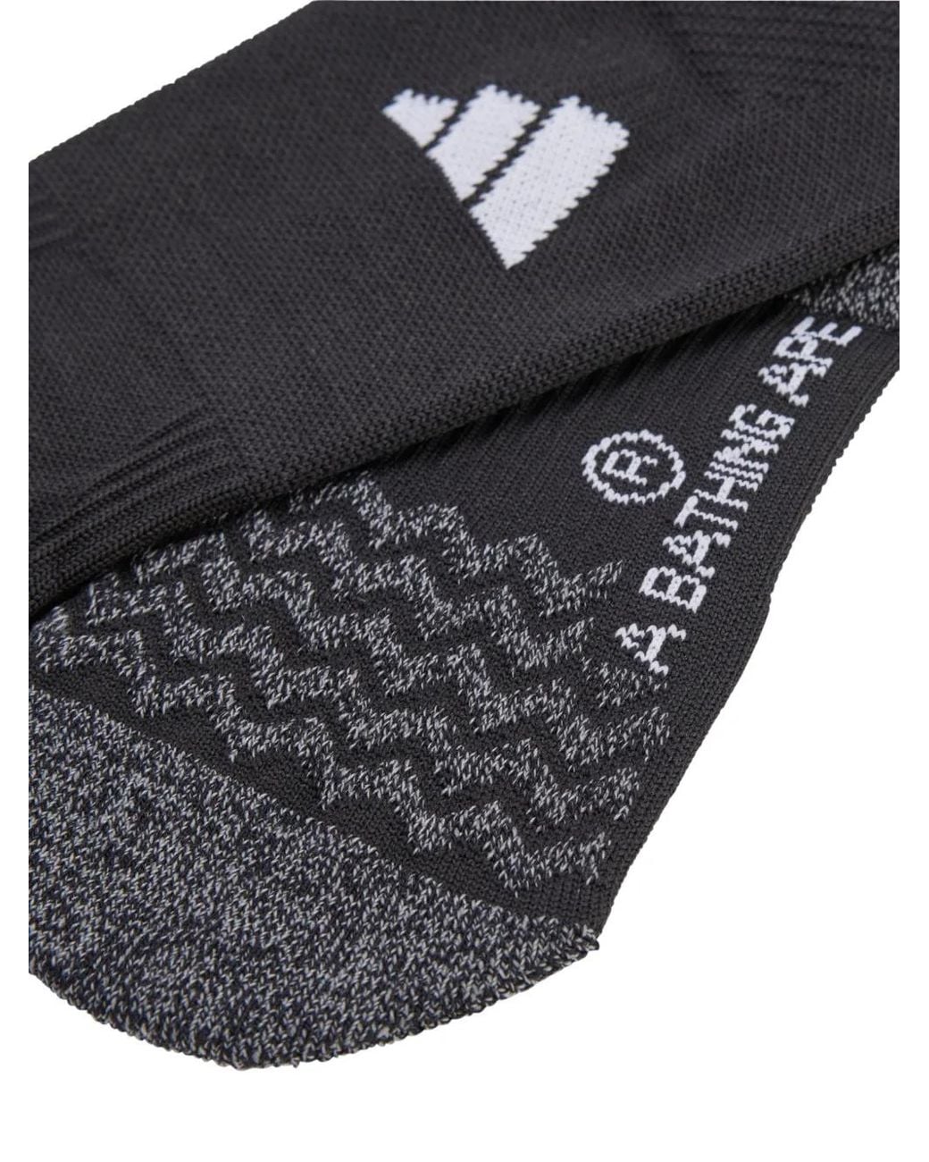 Adidas Black X Bape Logo-Print Socks