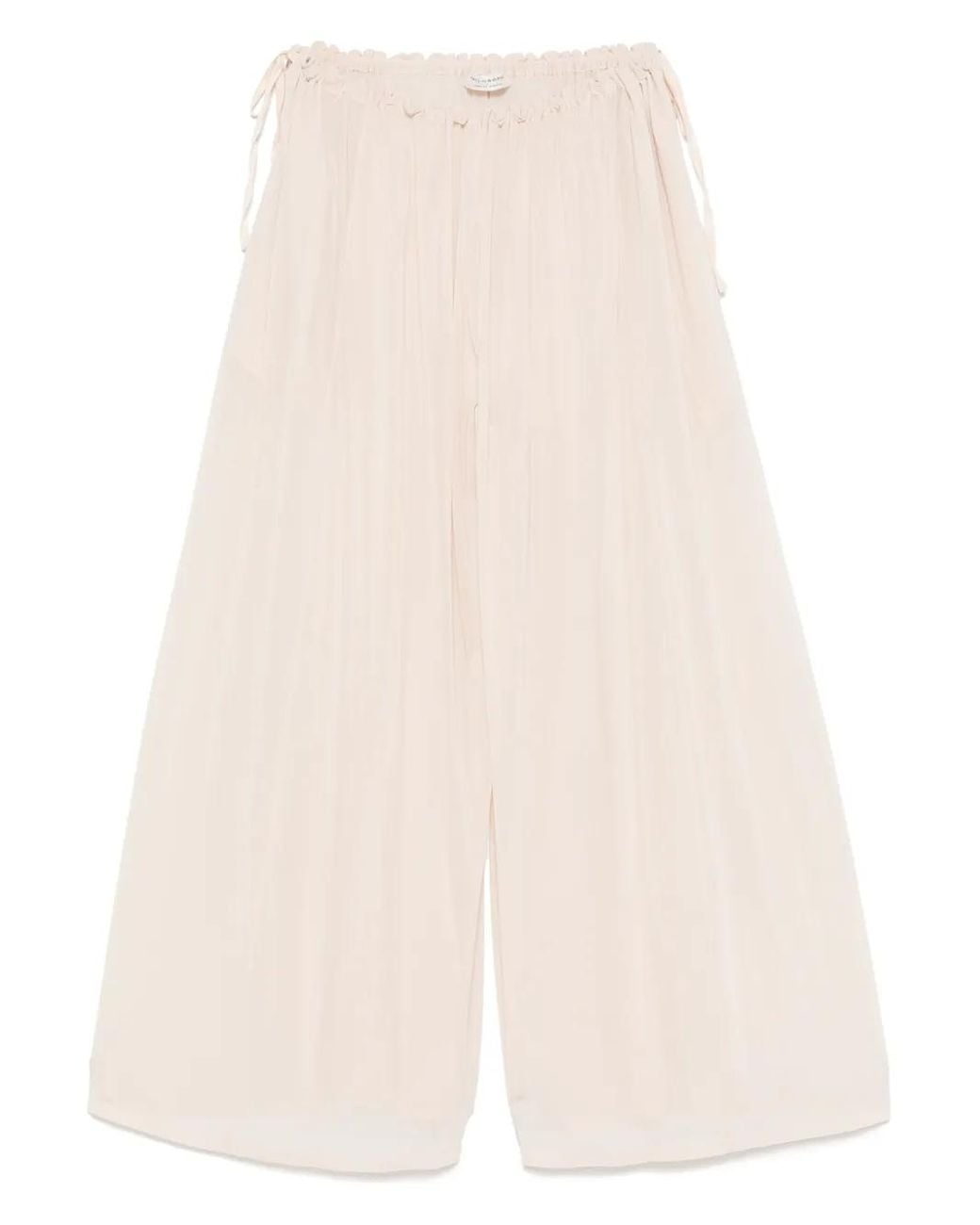 Philosophy Di Lorenzo Serafini Natural Mesh Palazzo Pants