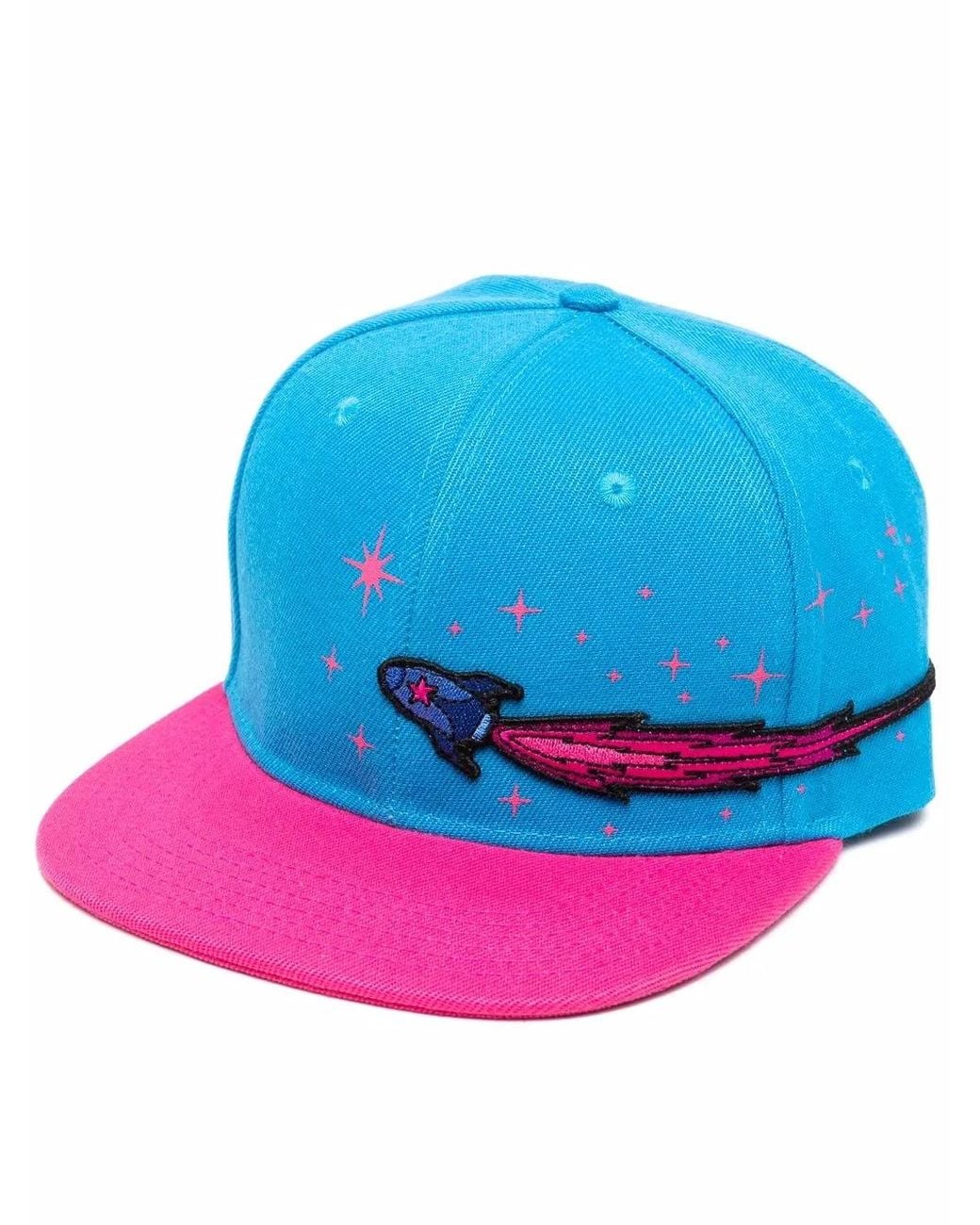 ENTERPRISE JAPAN Blue Ej Rocket Embroidered Cap for men