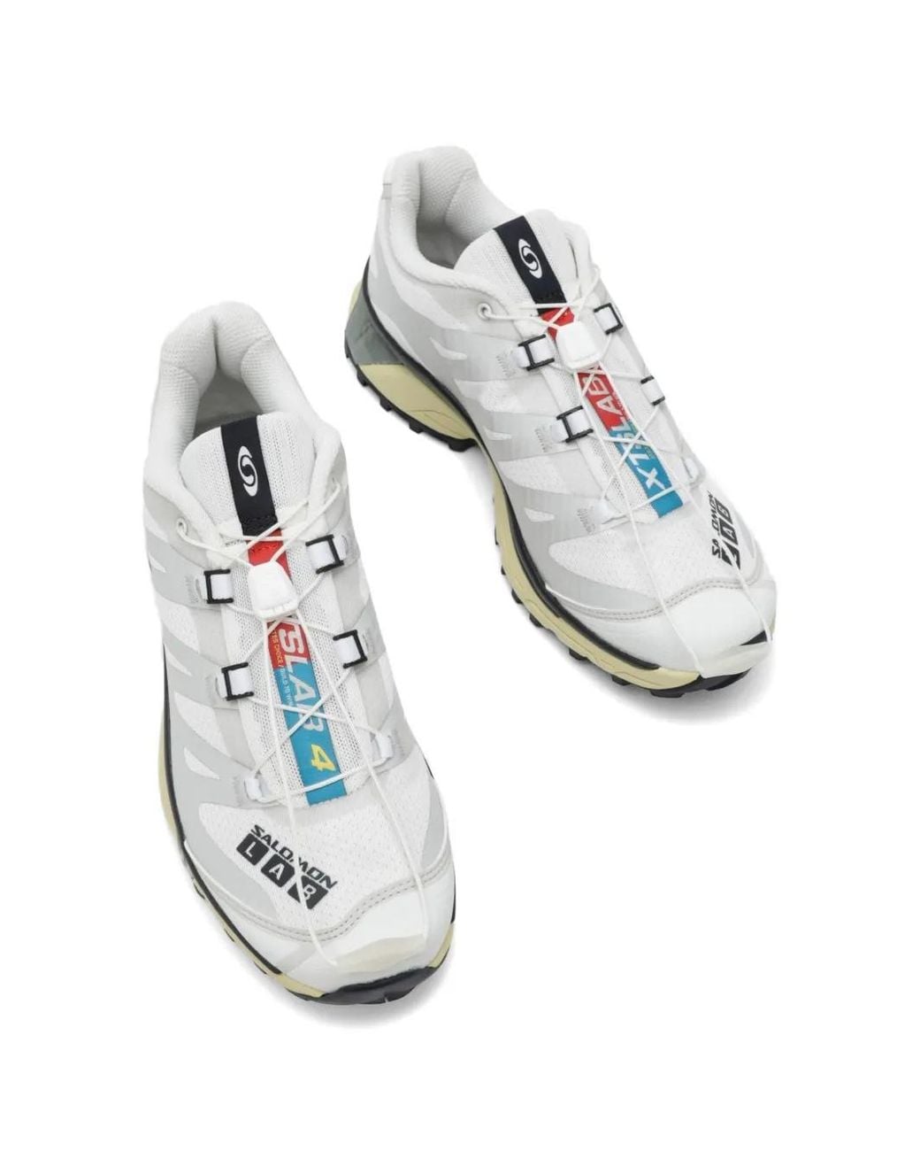 Salomon White Technical Fabric And Nylon Xt-4 Sneakers