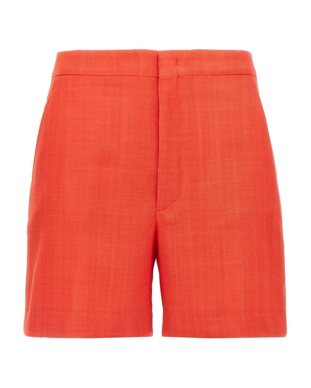 Tagliatore Red 'B-Elle' Shorts