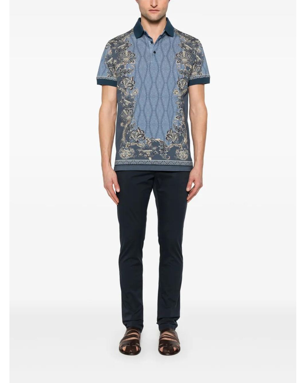Dondup Blue Gaubert Chinos for men