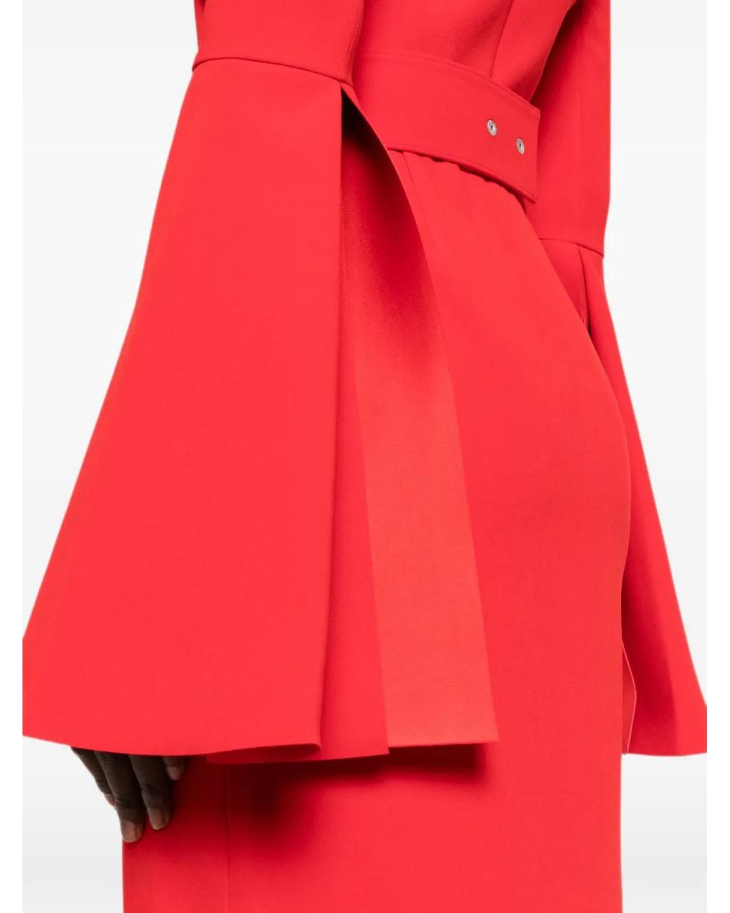 Solace London Red Theia Maxi Dress
