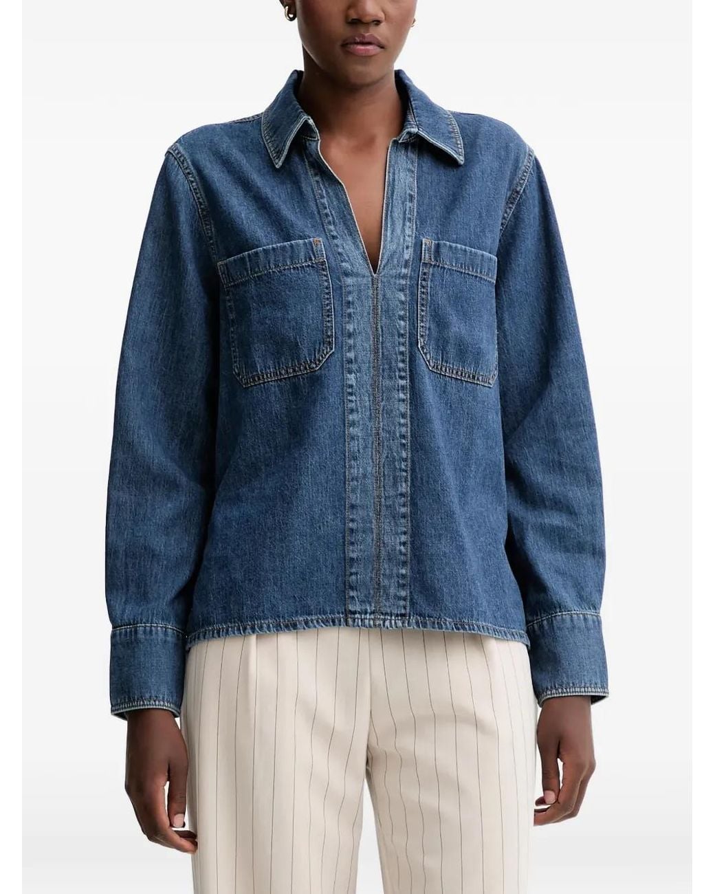 Camicia Denim Channing di Rag & Bone in Blue