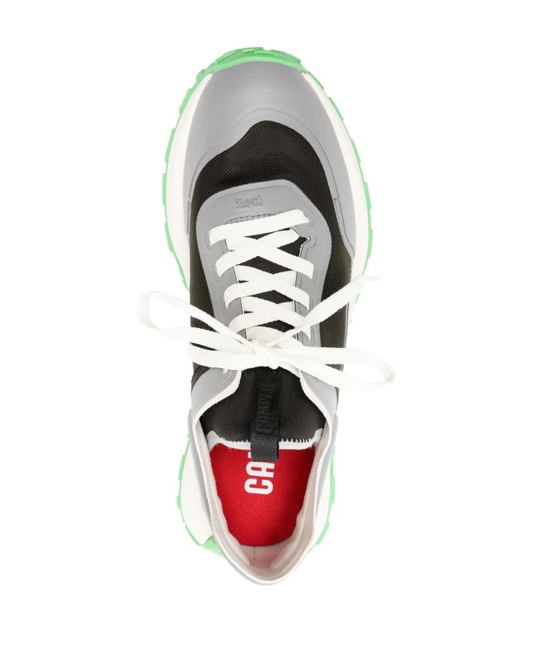 Camper Green Drift Trail Panelled Chunky Sneakers for men