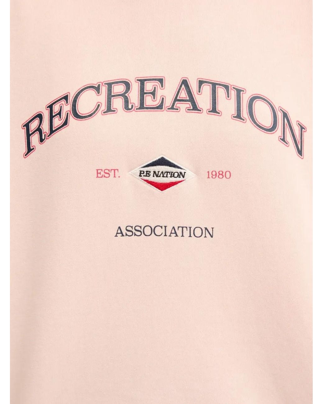 Felpa Con Logo di P.E Nation in Natural