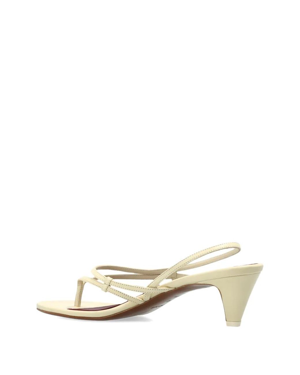 Neous Natural Open-Toe Leather Sandals