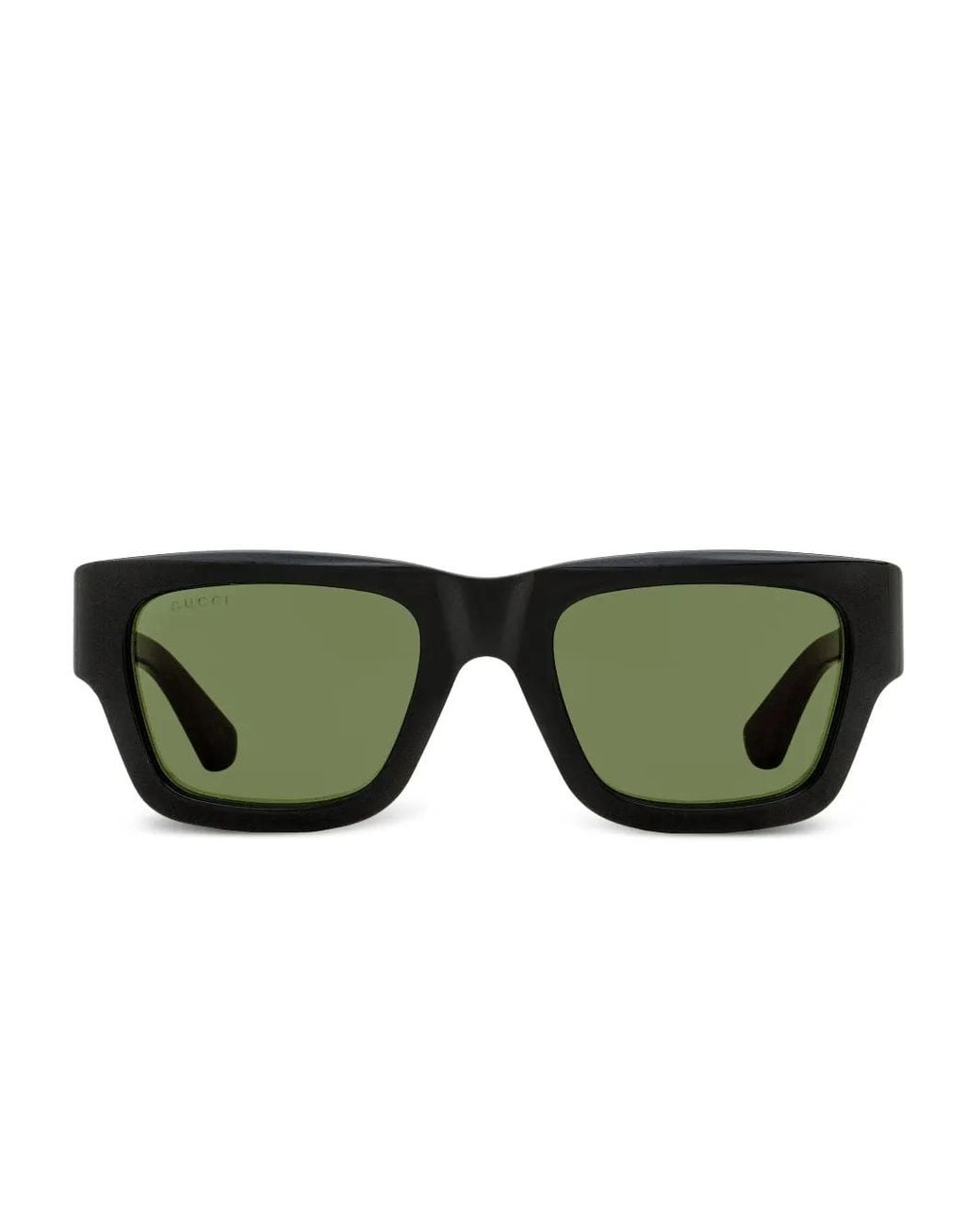 Gucci Green Square-Frame Sunglasses for men