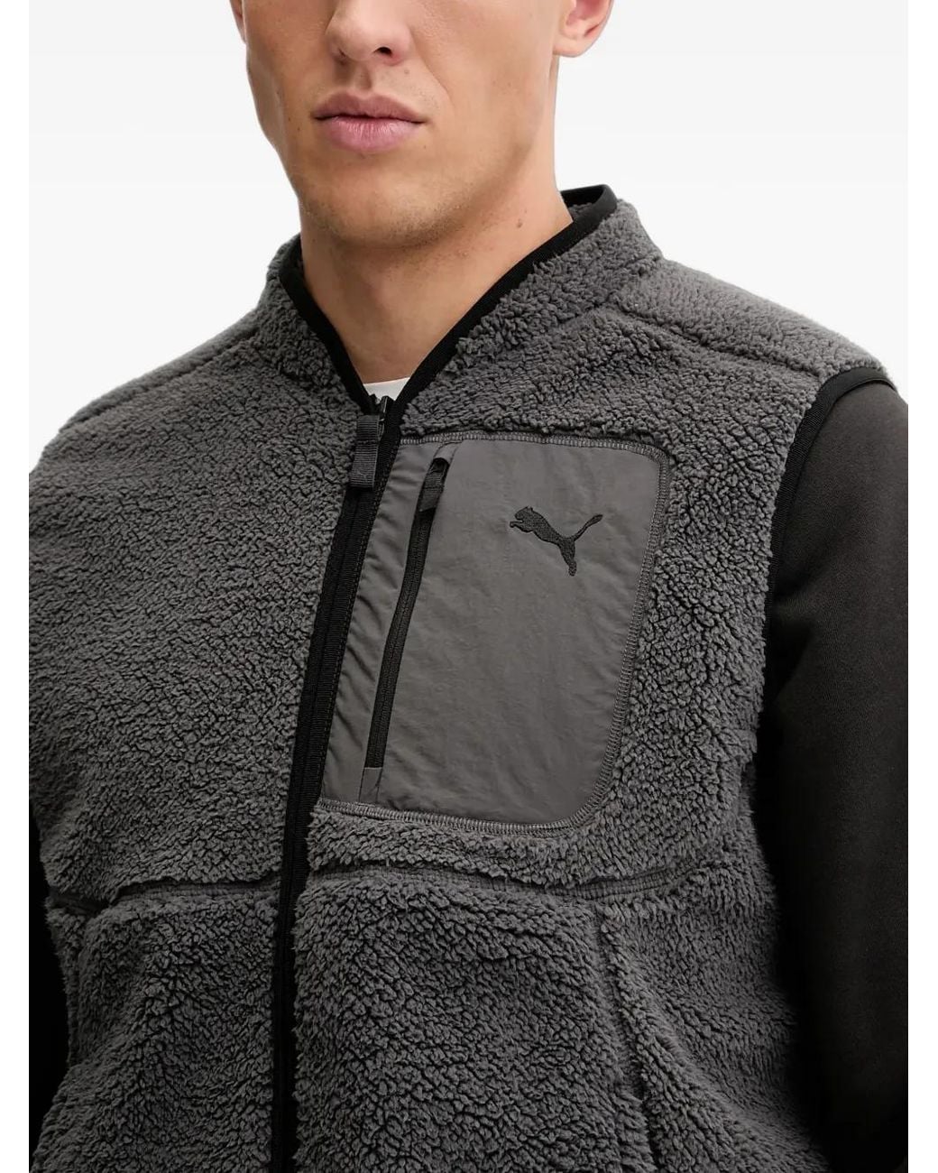 PUMA Black Tech Winterized Vest for men