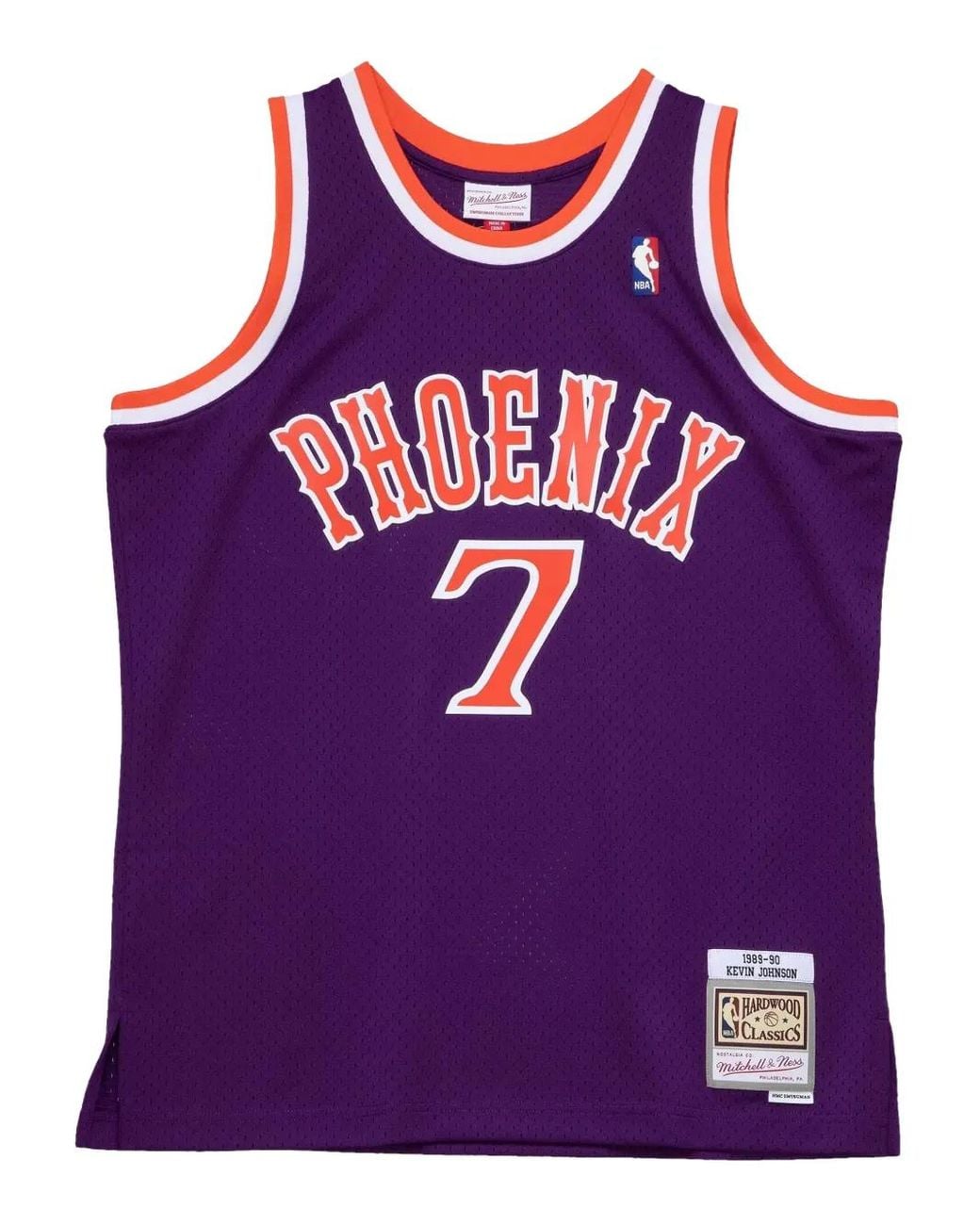 Mitchell & Ness Purple X Nba Pheonix Suns Jevin Johnson 1989-90 Swingman Tank Top for men