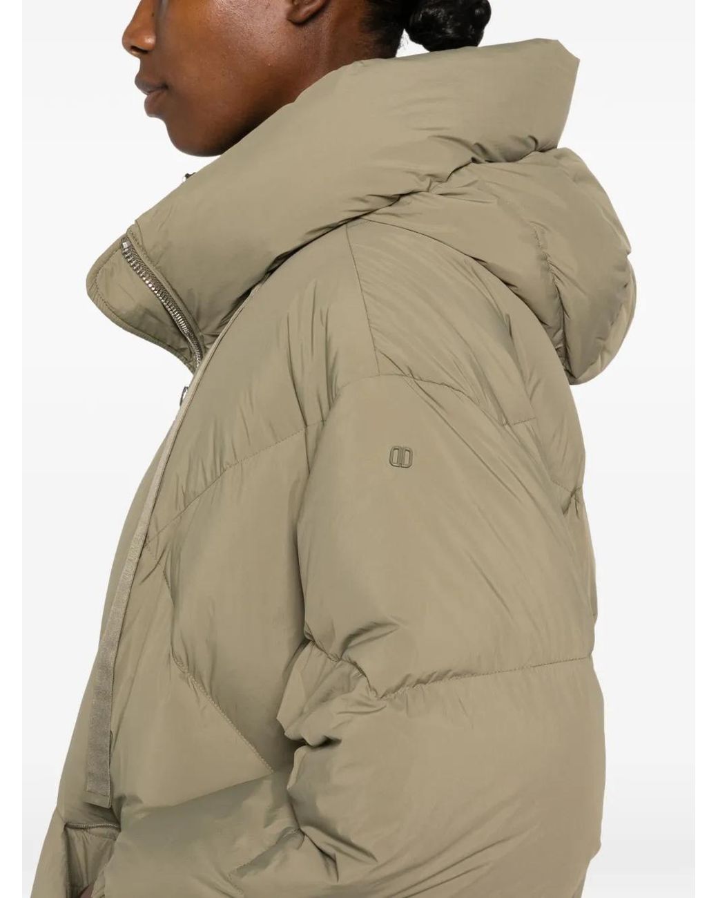 DUNO Natural Peggie Hooded Puffer Jacket