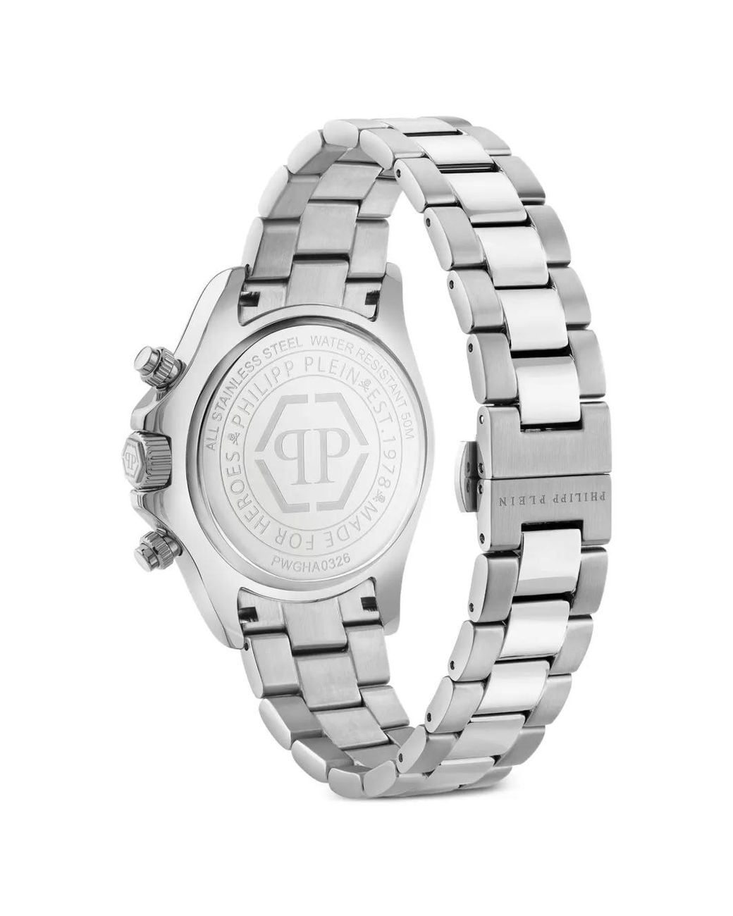 Philipp Plein White Montre Plein Mobile for men