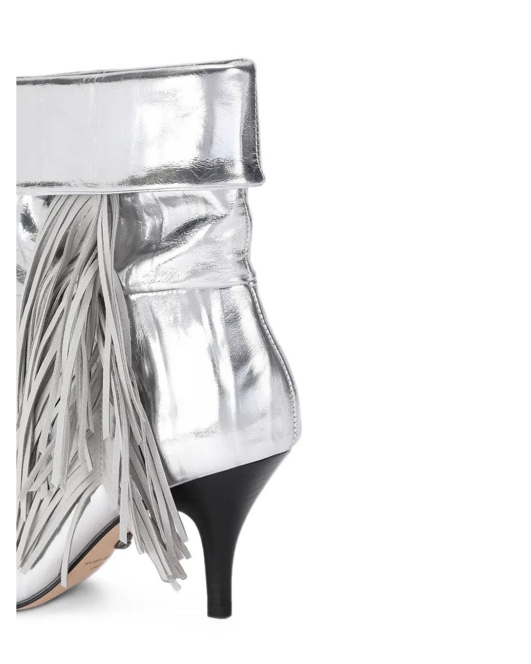 Kurt Geiger White Piccadilly Slouch Boots