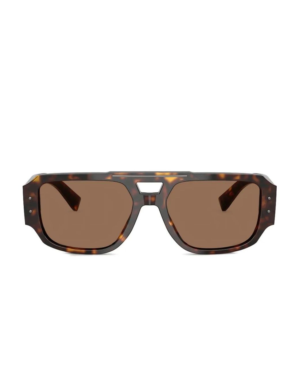 Dolce & Gabbana Brown Pilot-Frame Sunglasses for men