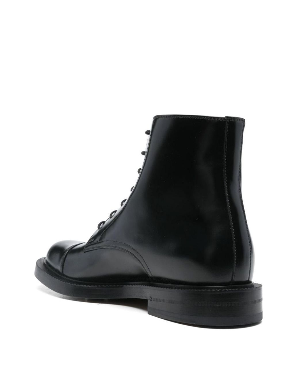 Gucci Calf Leather Lace-Up Boots in Black for Men | Lyst display picture 2