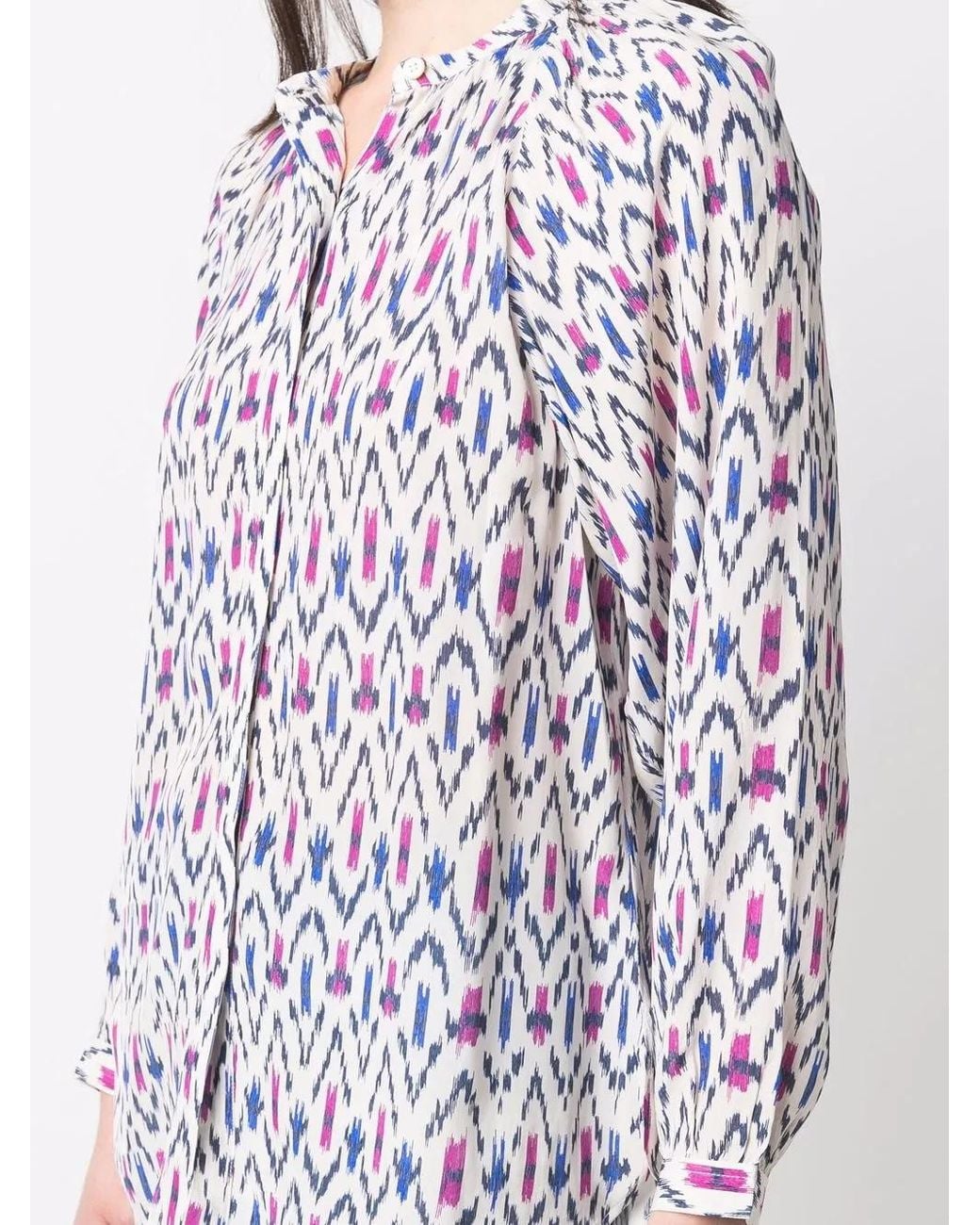 Isabel Marant Multicolor Patterned Blouse