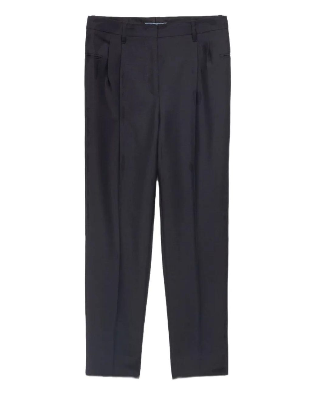 Prada Broek Met Toelopende Pijpen in het Blue