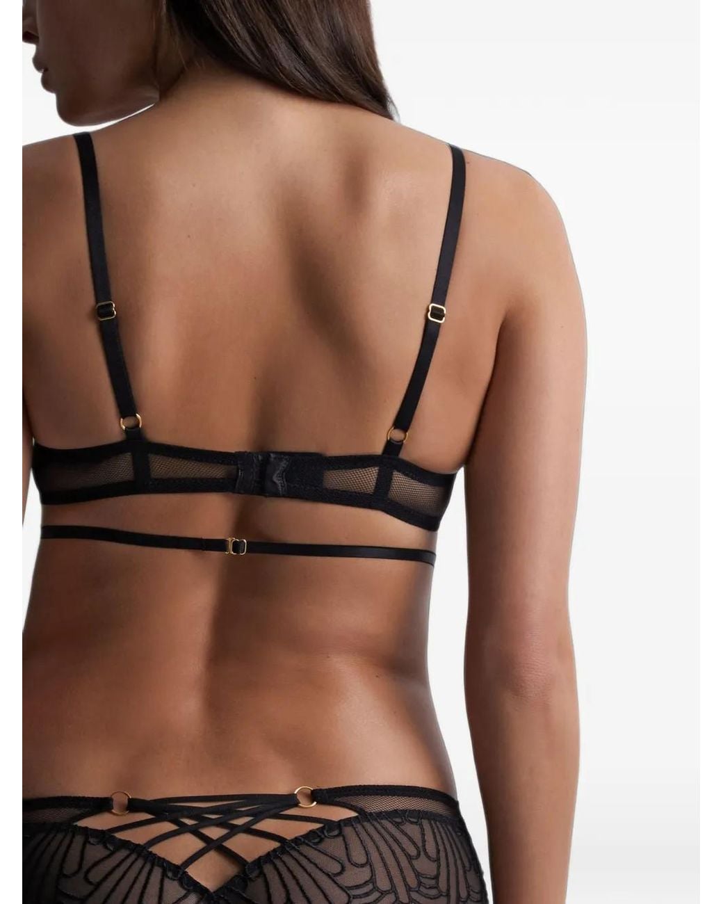 Aubade Black L'Indomptable Push-Up Bra
