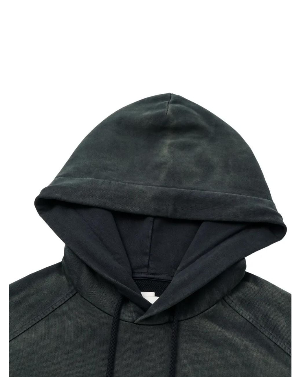 Feng Chen Wang Black Gradient Tie-Dye Hoodie for men