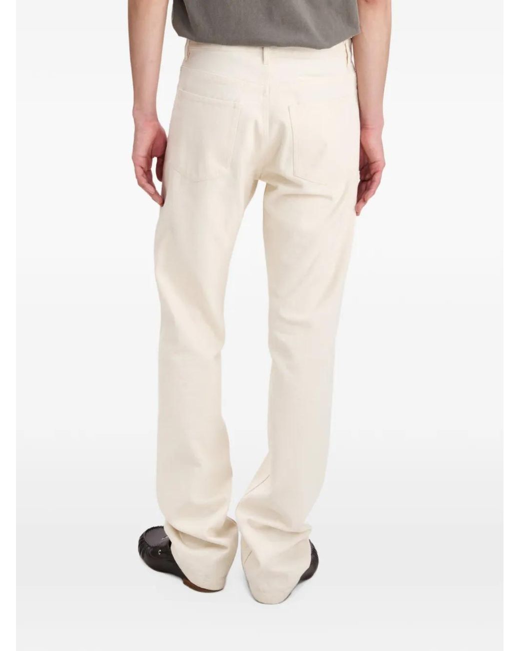 A.P.C. White Rescue Jeans for men