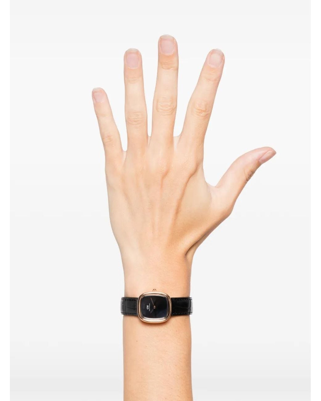 Daniel Wellington Black Margot Reading Onyx Ceramic Rose 26Mm