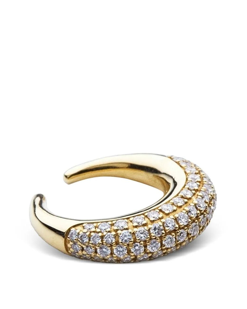 Luminous 27 Metallic Polvorosa Diamond Ear Cuff