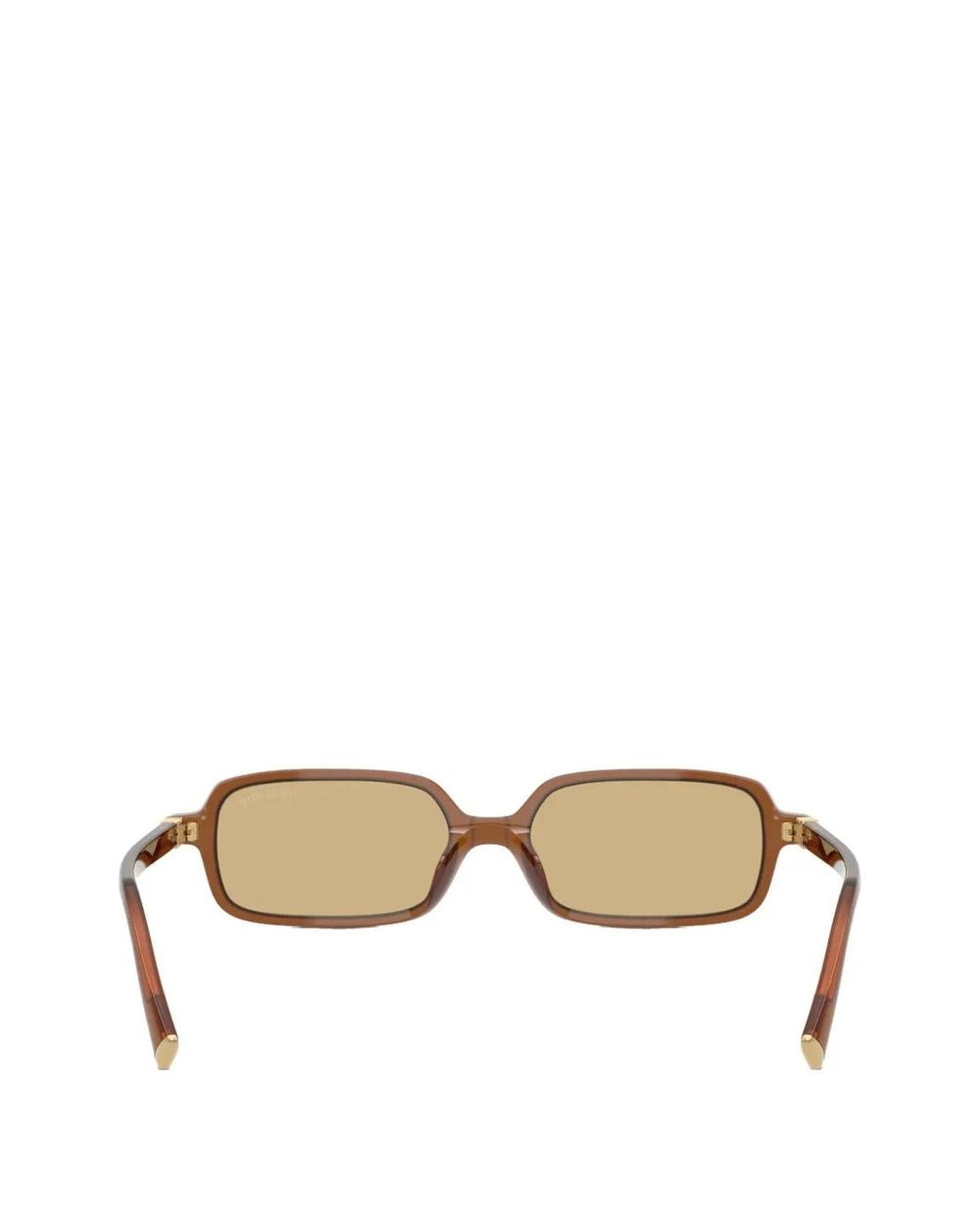 Miu Miu Natural Rectangle-Frame Sunglasses