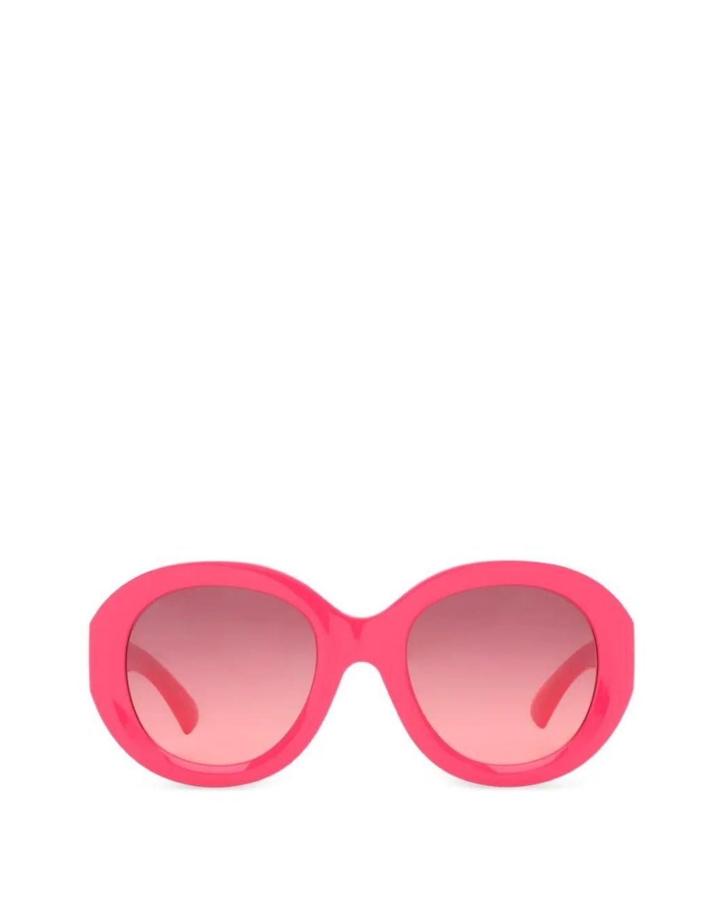 Burberry Pink Heritage Round Sunglasses
