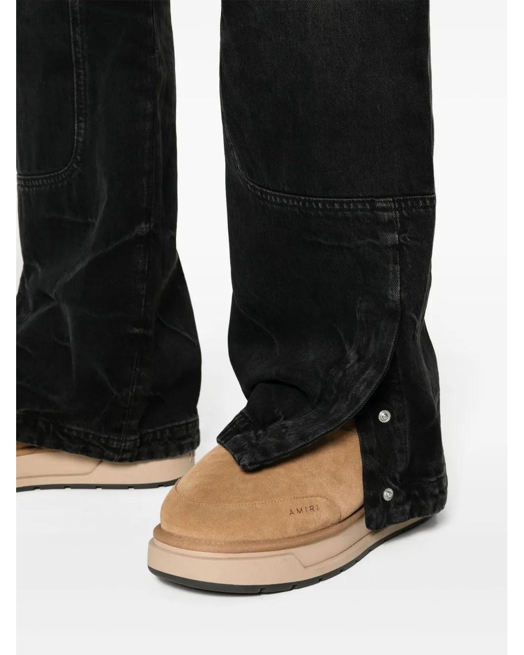 Amiri Black Baggy Fit Jeans for men