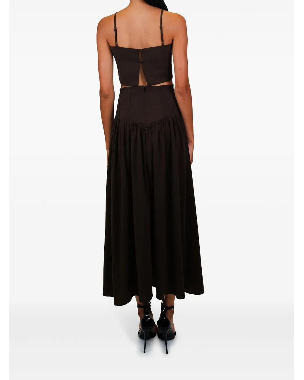 Azeeza Black Walton Crop Top